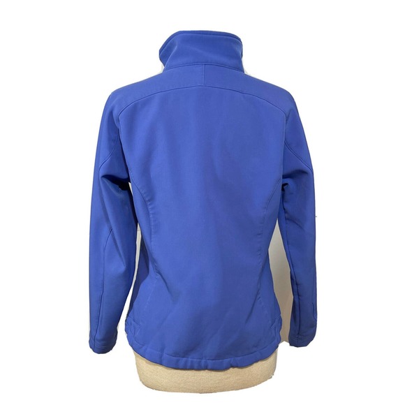 LL BEAN Women’s Pathfinder Soft Shell Jacket Blue Size S - Picture 2 of 9